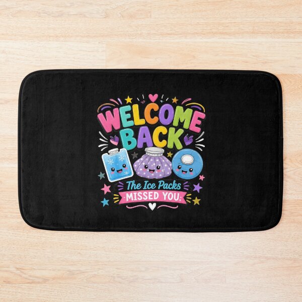 Item preview, Welcome Back The Ice Packs Missed You Cute Kawaii designed and sold by PaletteArc.