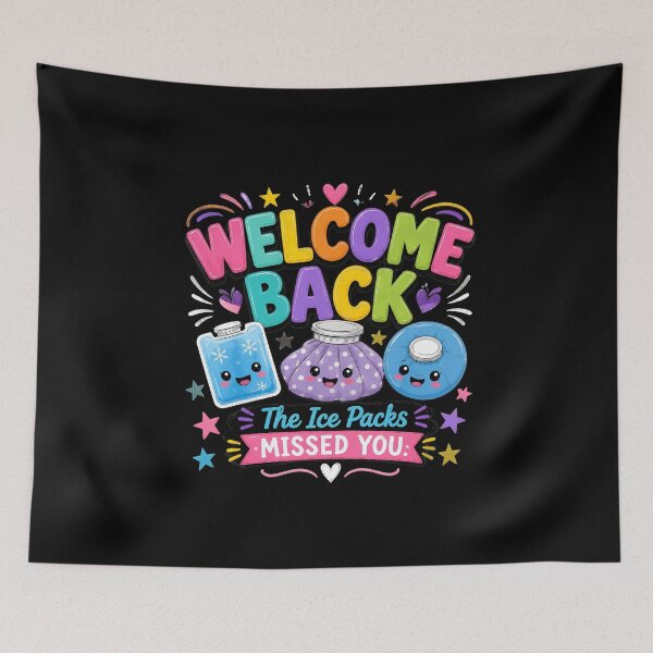 Item preview, Welcome Back The Ice Packs Missed You Cute Kawaii designed and sold by PaletteArc.