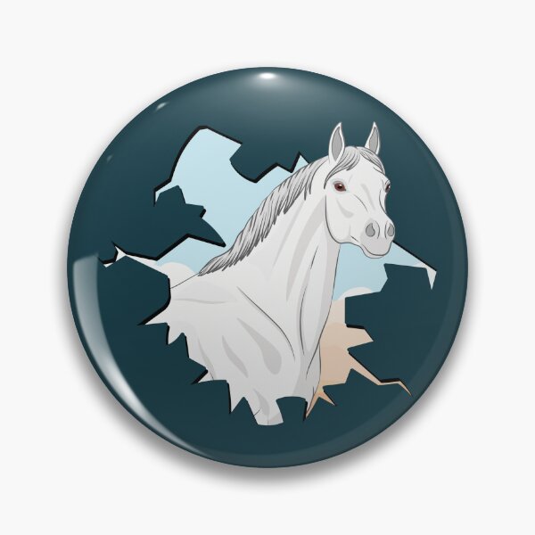 Item preview, The head of an Abbayan horse in front of a desert designed and sold by Cheval-de-coeur.