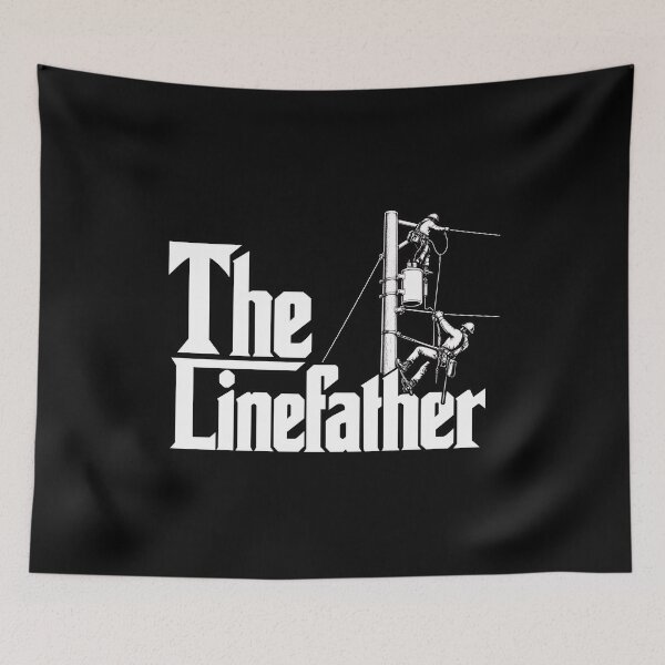 Item preview, Linemaster – Lineman Utility Worker Vintage Workwear Design designed and sold by mobsture.