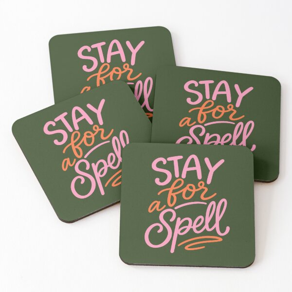 Item preview, Stay for a spell designed and sold by Christina Sagala.
