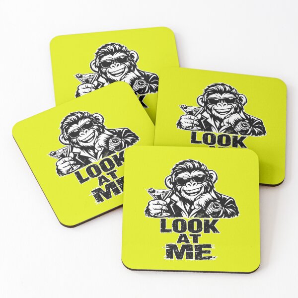 Item preview, Look At Me – Gentle Ape Luxury Clipart designed and sold by Cabrasco.