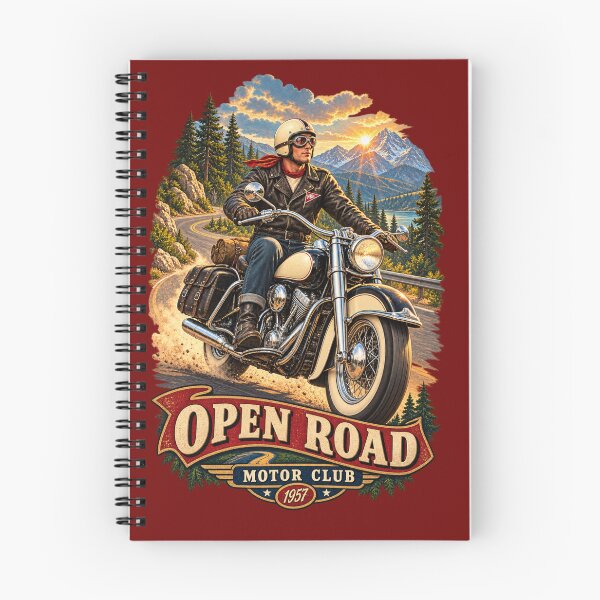 Item preview, Vintage 1957 Open Road Motor Club designed and sold by Normandy Road Heritage™ - Vintage Garage Art.