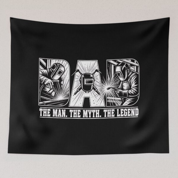 Item preview, Welding Dad – The Man The Myth The Legend Vintage Welder Design designed and sold by mobsture.