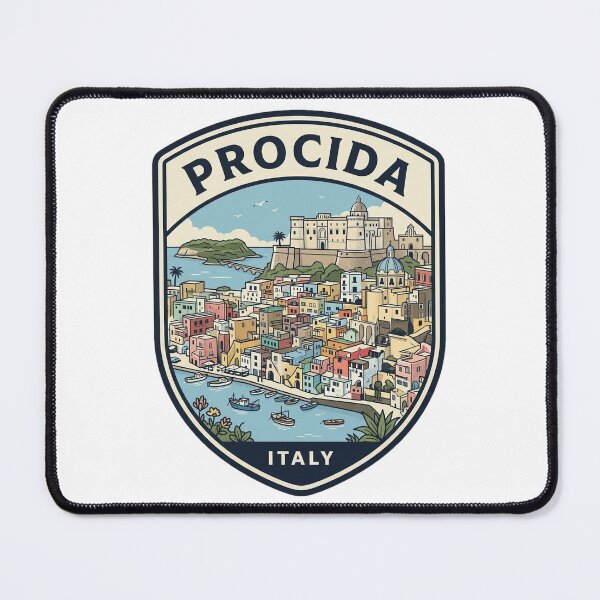 Item preview, Procida Italy Vintage Travel Badge designed and sold by k3rstman1.