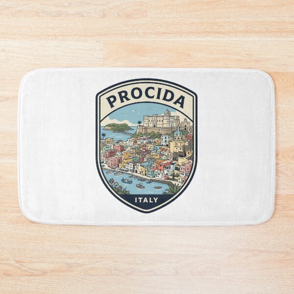 Item preview, Procida Italy Vintage Travel Badge designed and sold by k3rstman1.