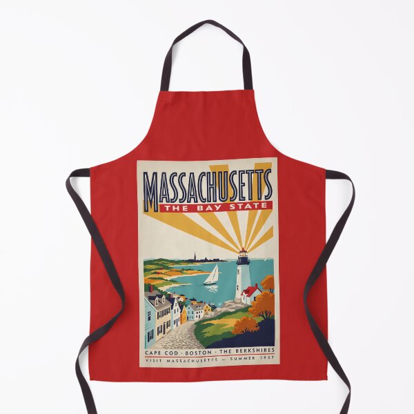 Item preview, Massachusetts Lighthouse Illustration Travel Art Vintage designed and sold by KrisSidDesigns.
