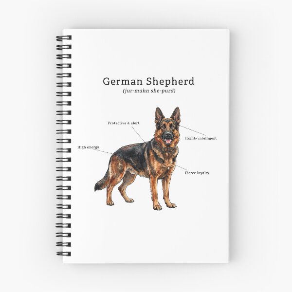 Item preview, German Shepherd Color Illustration designed and sold by SUP-R-Ts.