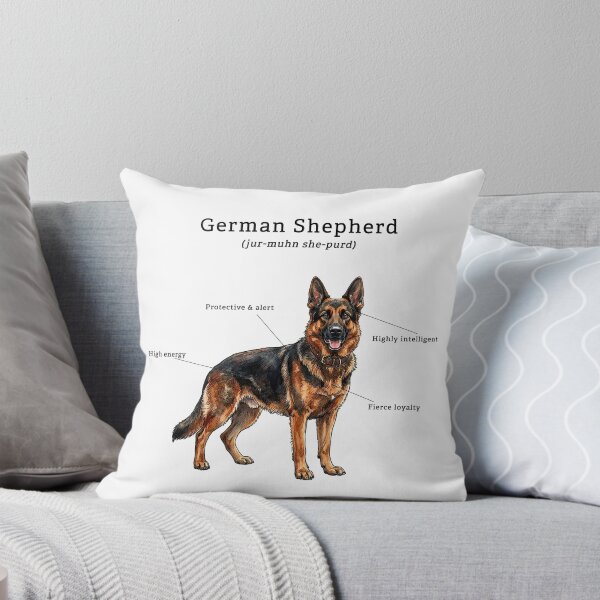 Item preview, German Shepherd Color Illustration designed and sold by SUP-R-Ts.