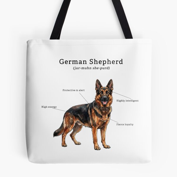 Item preview, German Shepherd Color Illustration designed and sold by SUP-R-Ts.