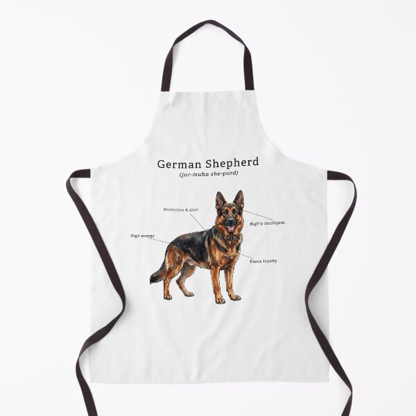 Item preview, German Shepherd Color Illustration designed and sold by SUP-R-Ts.