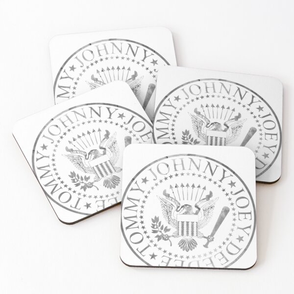 Item preview, Johnny Joey Deedee Tommy Ramones Band Logo- grey distressed design designed and sold by Velmoraqs.