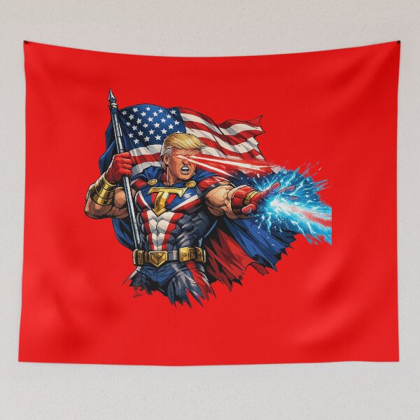 Item preview, Donald Trump Superhero MAGA  designed and sold by Benito Del Ray.