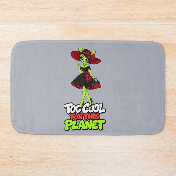 Item preview, Too Cool for This Planet – Alien Glam Girl designed and sold by Aimetoi.