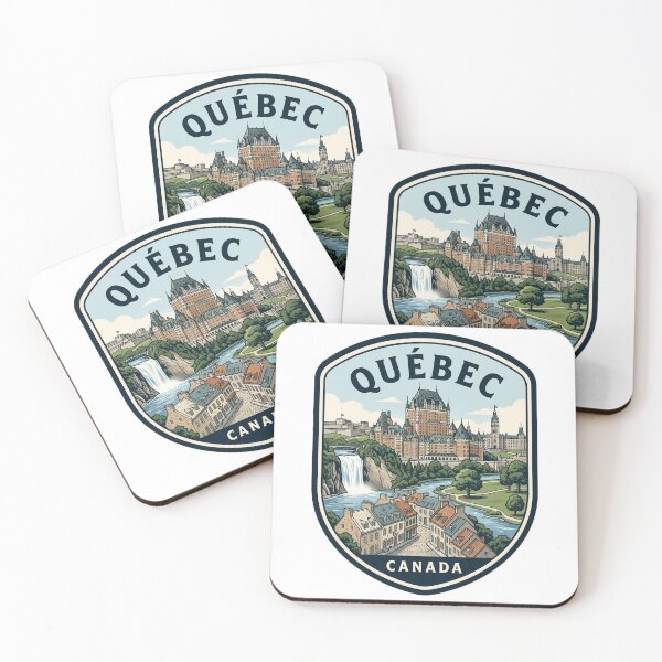 Item preview, Quebec Canada Vintage Travel Emblem designed and sold by k3rstman1.