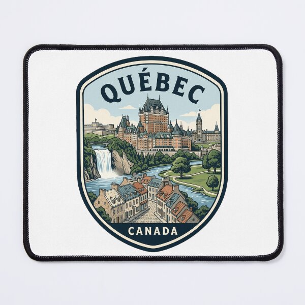 Item preview, Quebec Canada Vintage Travel Emblem designed and sold by k3rstman1.
