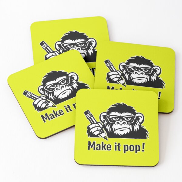 Item preview, Make It Pop – Creative Chimp Designer Graphic designed and sold by Cabrasco.