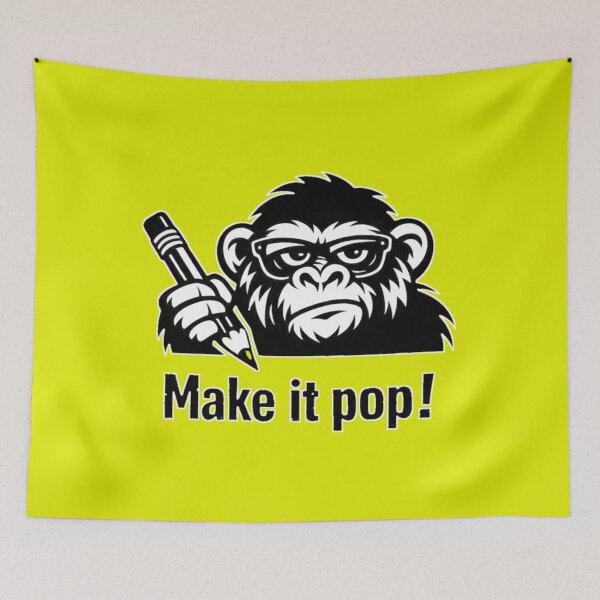 Item preview, Make It Pop – Creative Chimp Designer Graphic designed and sold by Cabrasco.