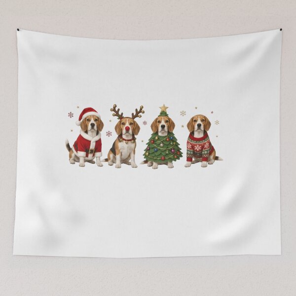 Item preview, Christmas Beagles Holiday Costumes Shirt designed and sold by Phirivey.
