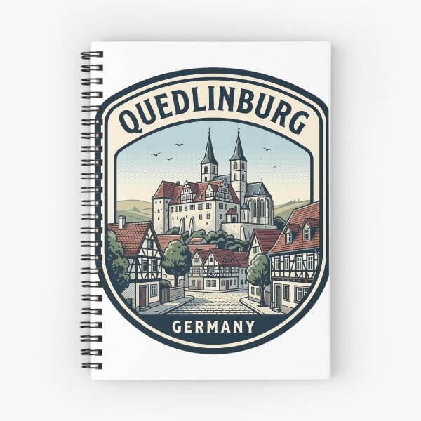 Item preview, Vintage Quedlinburg Germany Castle Travel Badge designed and sold by k3rstman1.