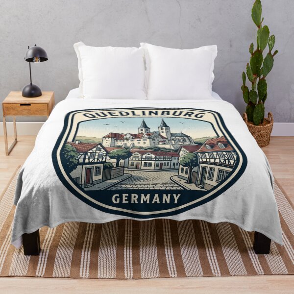 Item preview, Vintage Quedlinburg Germany Castle Travel Badge designed and sold by k3rstman1.
