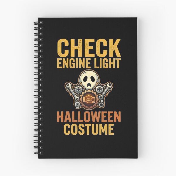 Item preview, La luz de "Revisar motor" es mi disfraz de Halloween. Mecánico gracioso. designed and sold by eihabo.