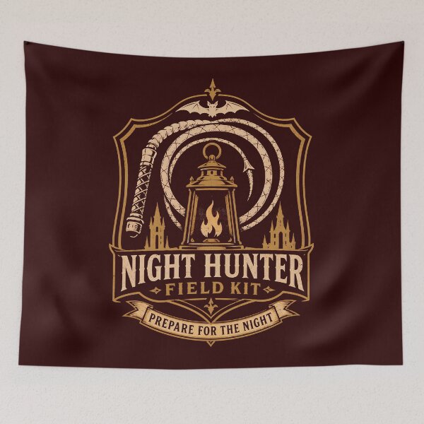 Item preview, Night Hunter Field Kit Crest designed and sold by agearb.