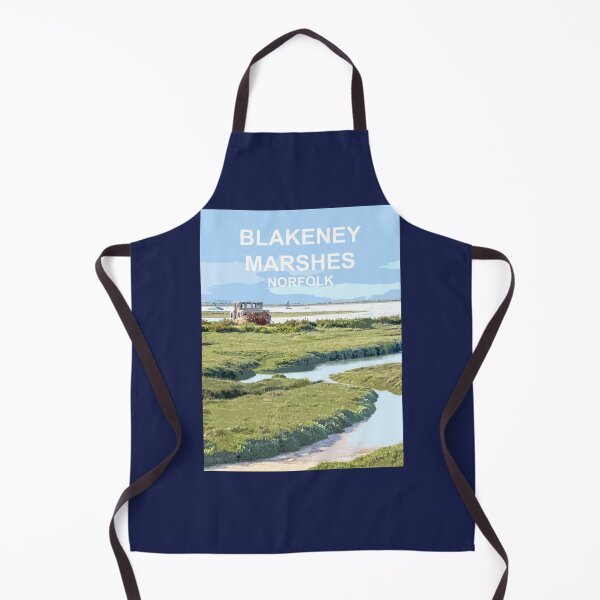 Artikelvorschau, Blakeney Marshes, Norfolk. Reiseplakat Ostanglien, Großbritannien entworfen und verkauft von BarbaraGlebska.