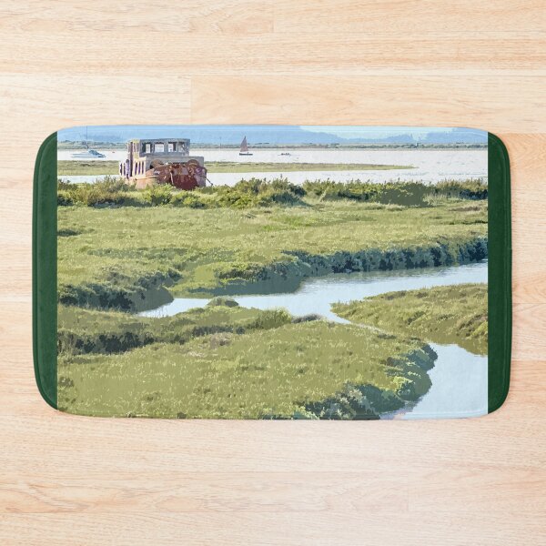 Item preview, Blakeney Marshes Norfolk.  Travel poster East Anglia.Uk designed and sold by BarbaraGlebska.