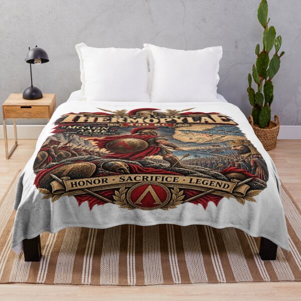 Item preview, Battle of Thermopylae 480 BC – Ancient Greek Warrior Vintage History designed and sold by LmonioressXxx.