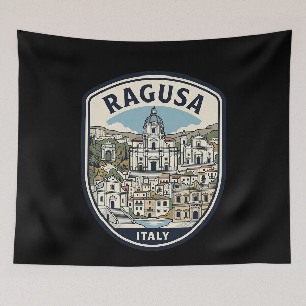 Item preview, Ragusa Italy Vintage Travel Emblem designed and sold by k3rstman1.