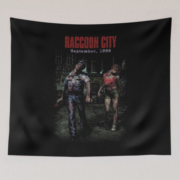 Item preview, Resident Evil 2 Raccoon City Zombies Distressed designed and sold by Power Up Prints.