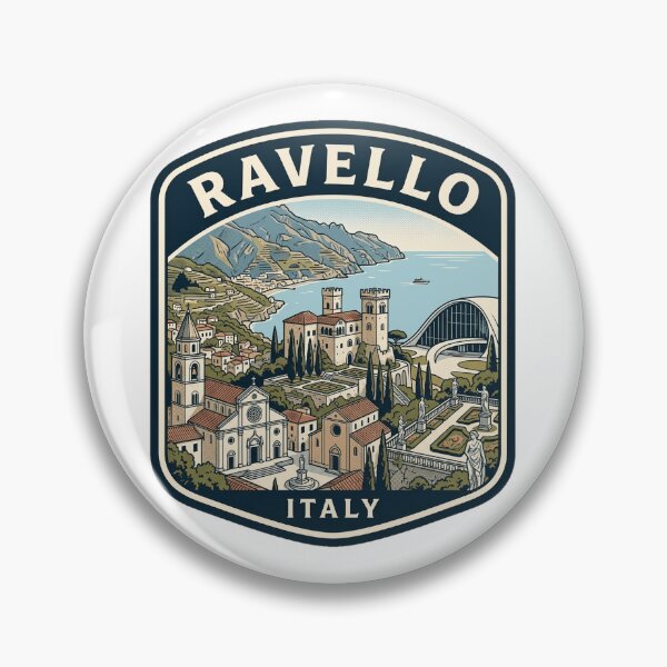 Item preview, Ravello Italy Amalfi Coast Vintage Travel Emblem designed and sold by k3rstman1.