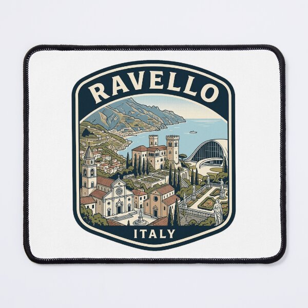 Item preview, Ravello Italy Amalfi Coast Vintage Travel Emblem designed and sold by k3rstman1.