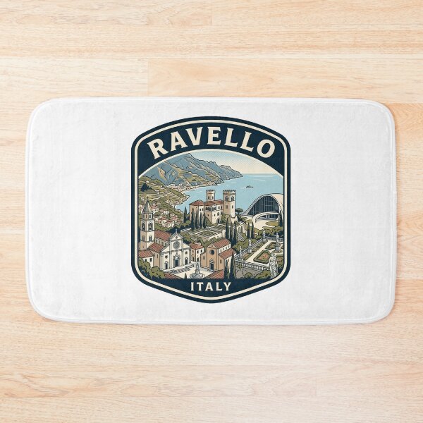 Item preview, Ravello Italy Amalfi Coast Vintage Travel Emblem designed and sold by k3rstman1.