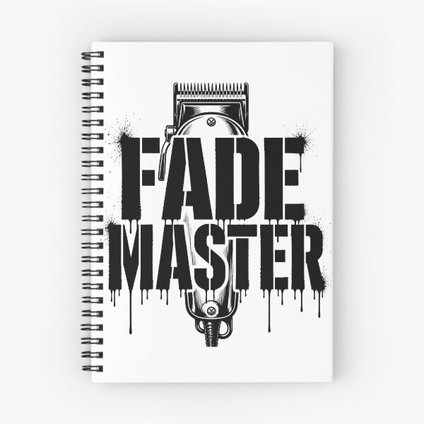 Item preview, Fade Master Streetwear Barber Clipper Typography designed and sold by Barber MD Culture.