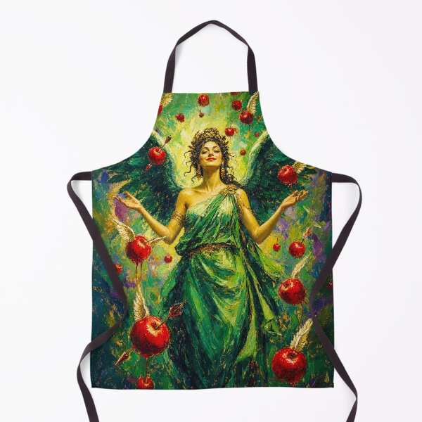 Item preview, Eris Goddess of Chaos: Apple of Discord & Winged Chaos Art designed and sold by chihuahuashower.