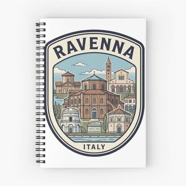 Item preview, Ravenna Italy Vintage Travel Landmark Emblem designed and sold by k3rstman1.
