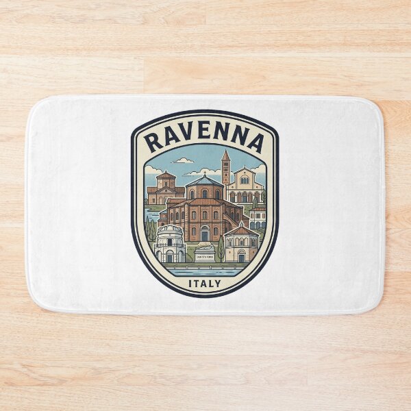 Item preview, Ravenna Italy Vintage Travel Landmark Emblem designed and sold by k3rstman1.
