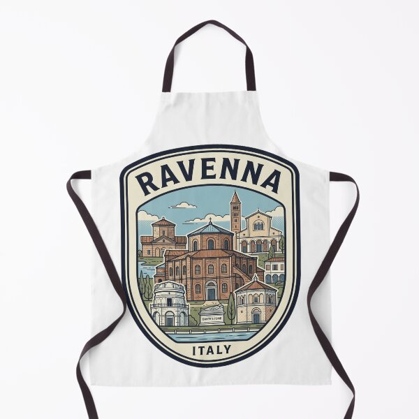 Item preview, Ravenna Italy Vintage Travel Landmark Emblem designed and sold by k3rstman1.