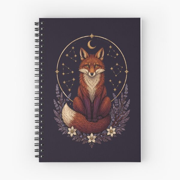 Item preview, Zodiac Fox Under the Stars designed and sold by printheavenart.