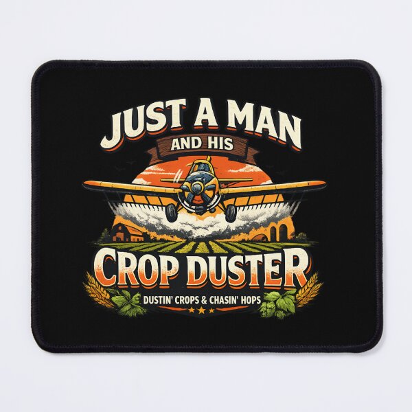 Item preview, Vintage Crop Duster Pilot – Agricultural Aviation & Farm Life designed and sold by SidTastic .