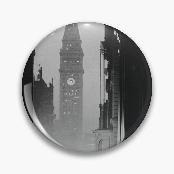 Item preview, 1909 Metropolitan Life Insurance Tower Building New York City skyline view black and white vintage photograph by Karl Struss designed and sold by Astrid Arkhangelsky.