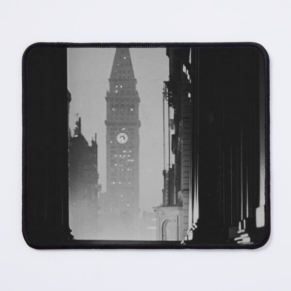 Item preview, 1909 Metropolitan Life Insurance Tower Building New York City skyline view black and white vintage photograph by Karl Struss designed and sold by Astrid Arkhangelsky.