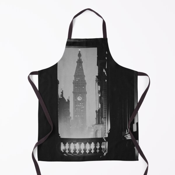 Item preview, 1909 Metropolitan Life Insurance Tower Building New York City skyline view black and white vintage photograph by Karl Struss designed and sold by Astrid Arkhangelsky.