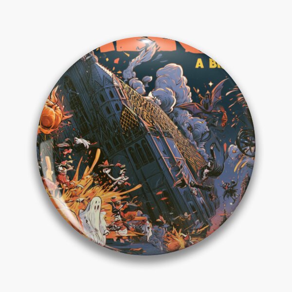 Item preview, Happy Halloween - St. Stephen's Cathedral in a pumpkin frenzy designed and sold by filou designs.