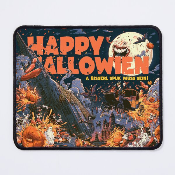 Item preview, Happy Halloween - St. Stephen's Cathedral in a pumpkin frenzy designed and sold by filou designs.