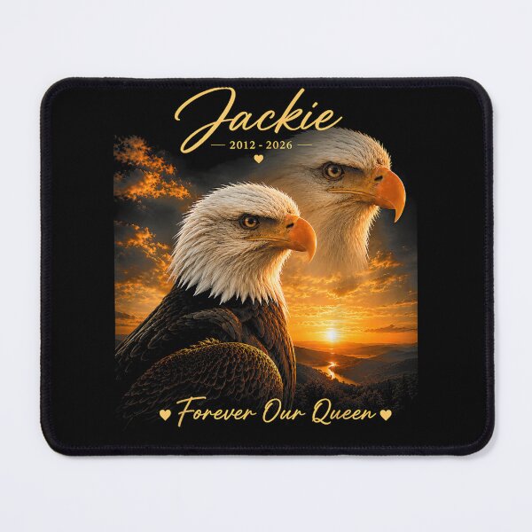 Item preview, Fly High Jackie, Jackie and Shadow Bald Eagle designed and sold by leevekaArt.