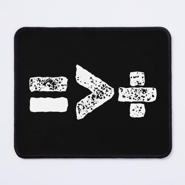 Item preview, Equality is Greater Than Division White designed and sold by The Artful Pearl.