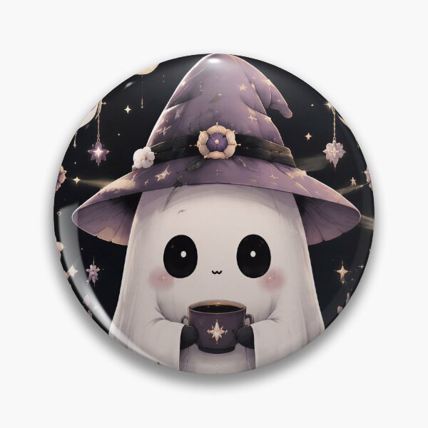 Item preview, Cute Ghost Witch Pastel Goth Halloween designed and sold by Soluna Studio.